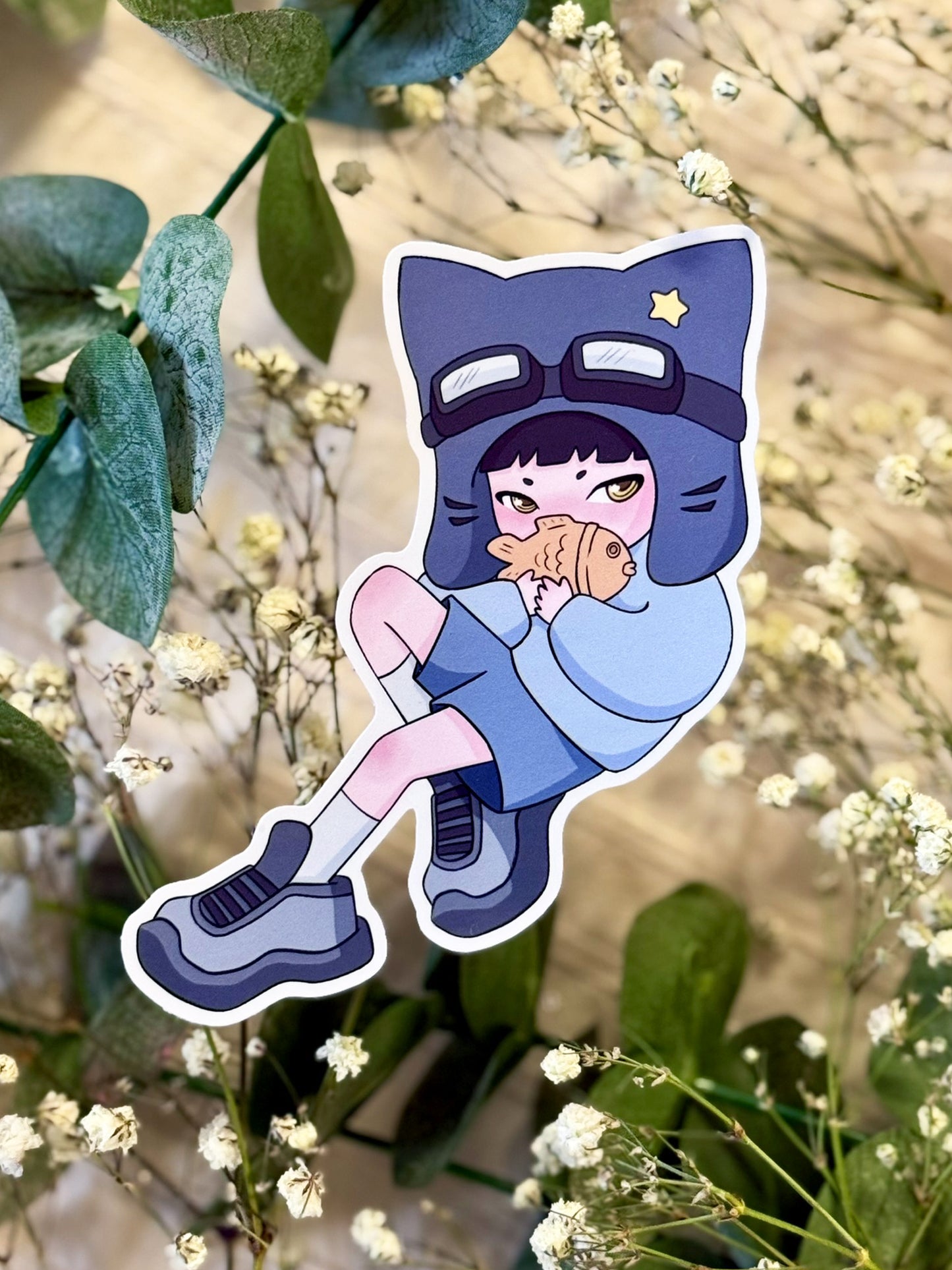 Kitty Baby Sticker