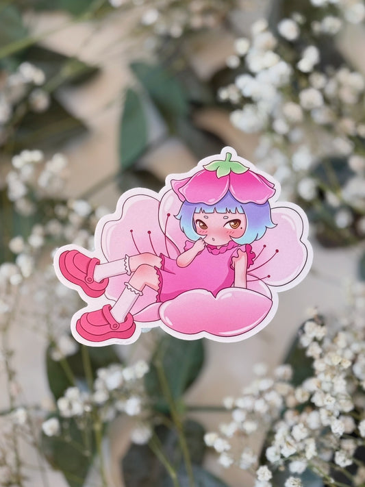 Sakura Baby Sticker