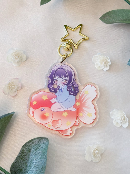 Shiny Fish Keychain
