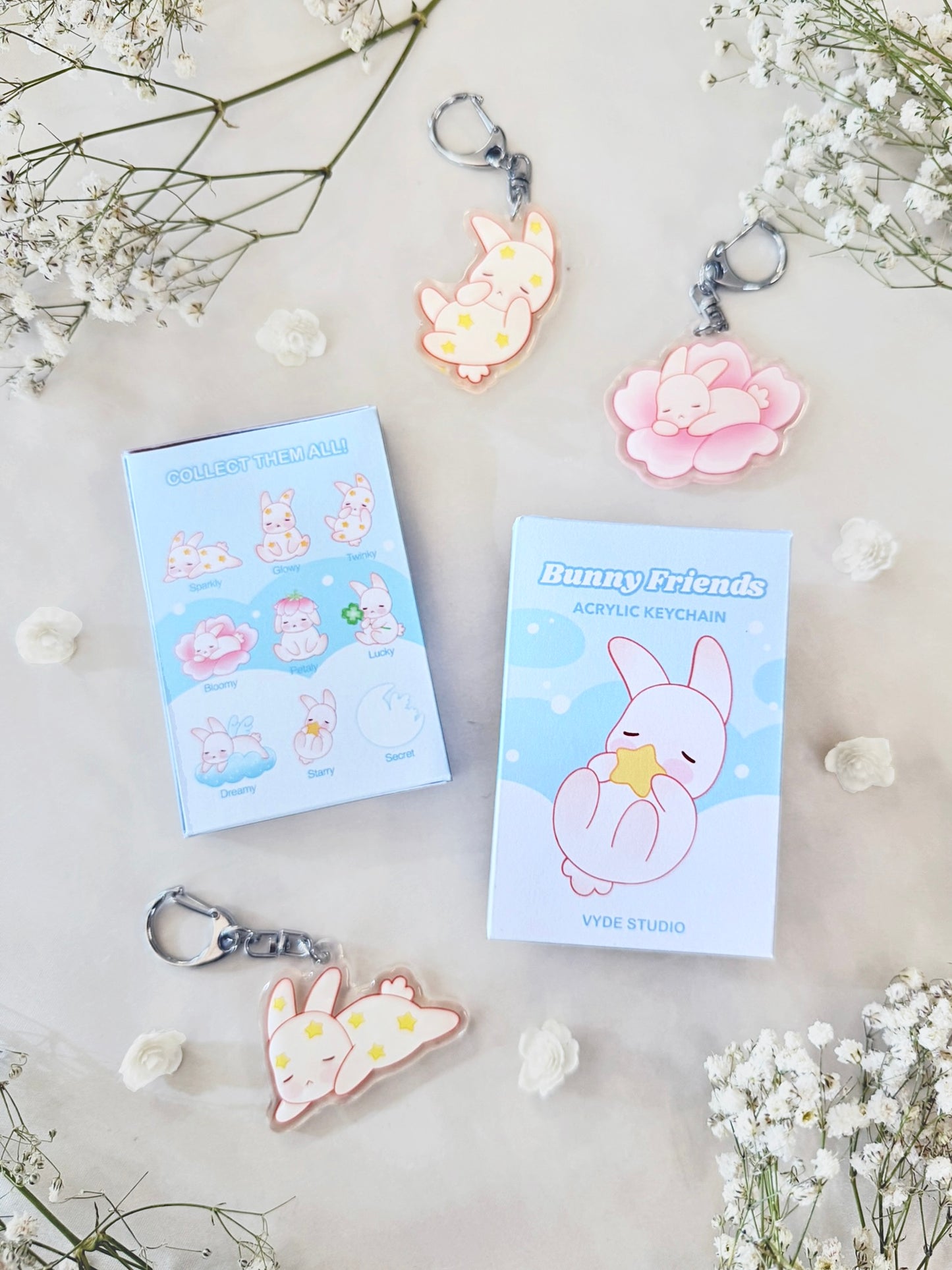 Bunny Friends Keychain Blind Box