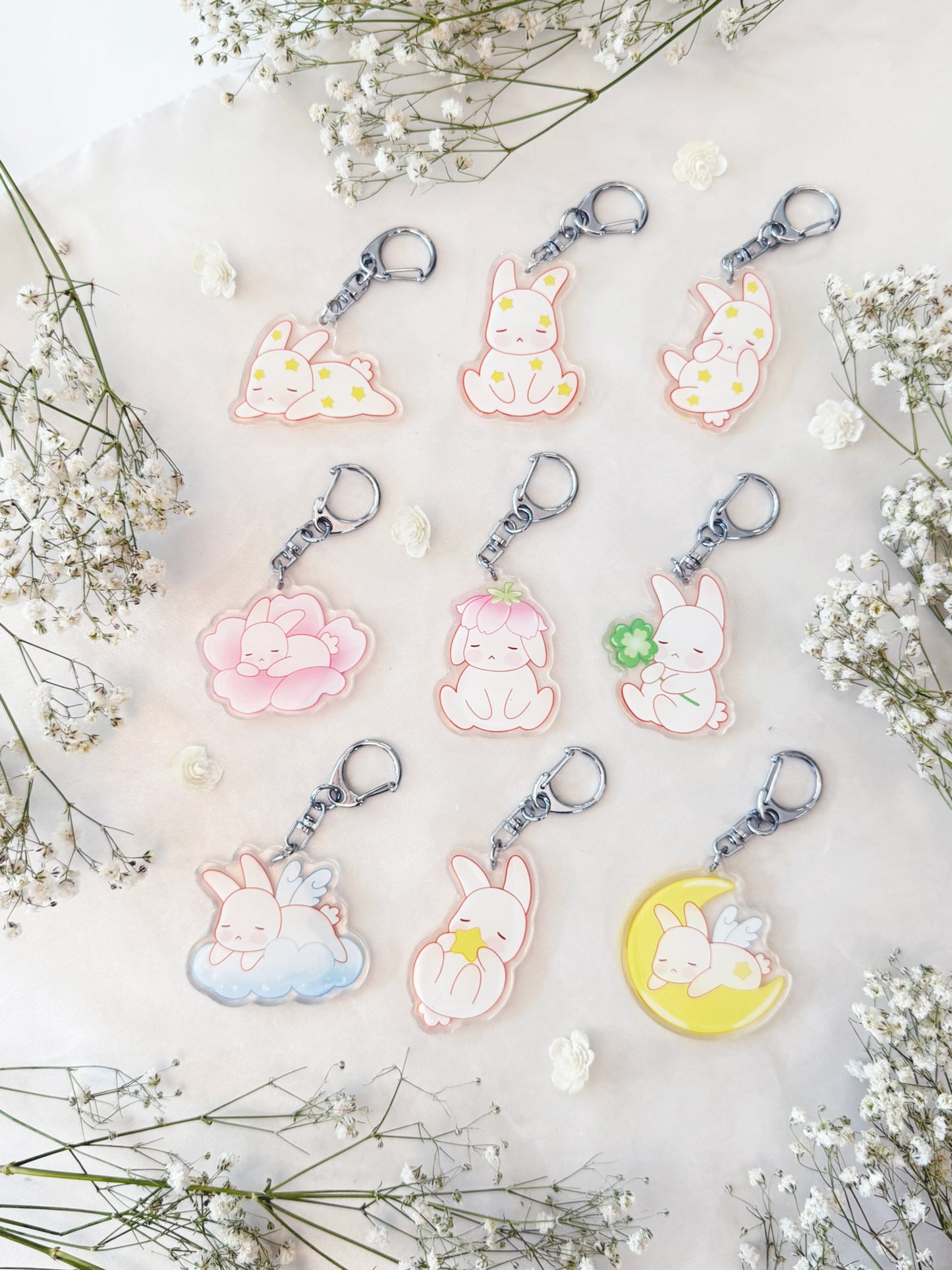 Bunny Friends Keychain Blind Box